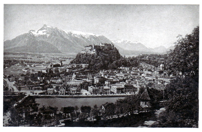 Postcard from Salzburg Austria